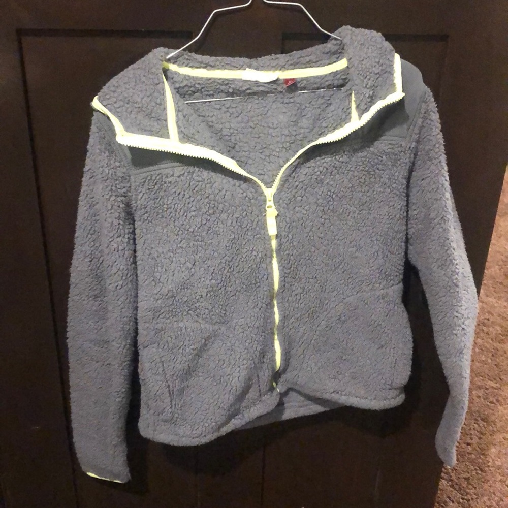 Fuzzy SO full zipper fleece